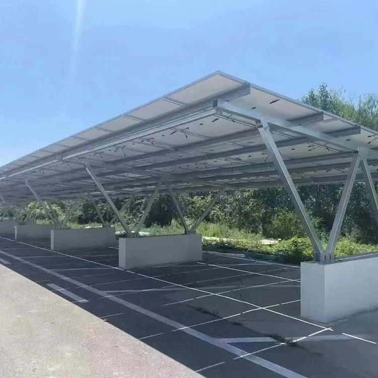 BIPV vedenpitävä aurinkosähköautokatos