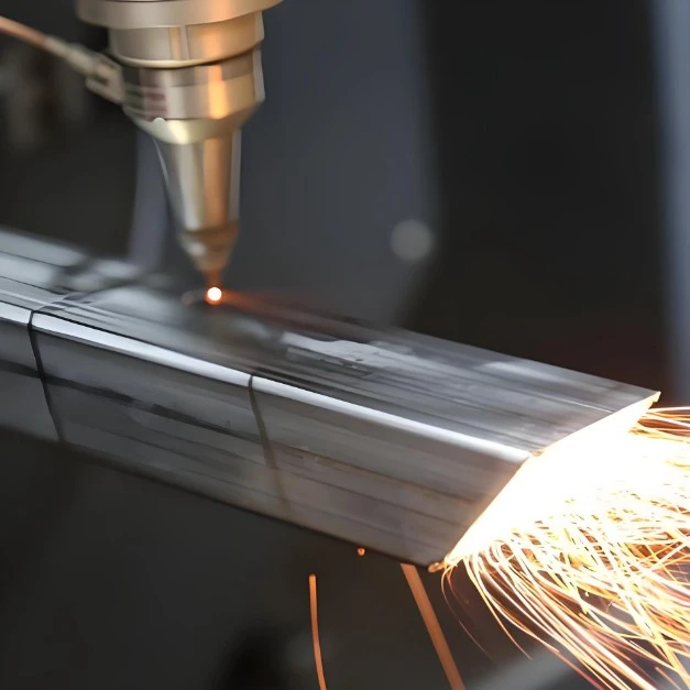 Putken laserleikkaus